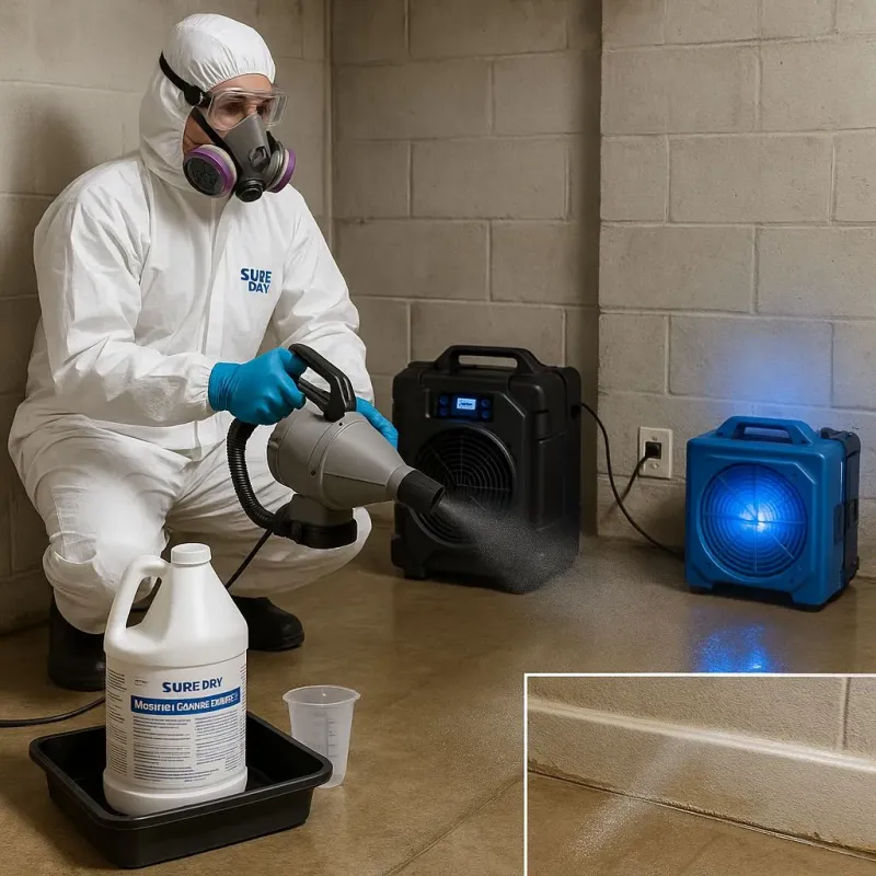 Sanitization and Odor Removal process in Lakeview Estates, GA